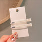 Beau - Minimalist Geometric Side Bangs Hair Clip