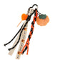 Keypus - Orange Pumpkin Lollipop Bag Pendant Keychain