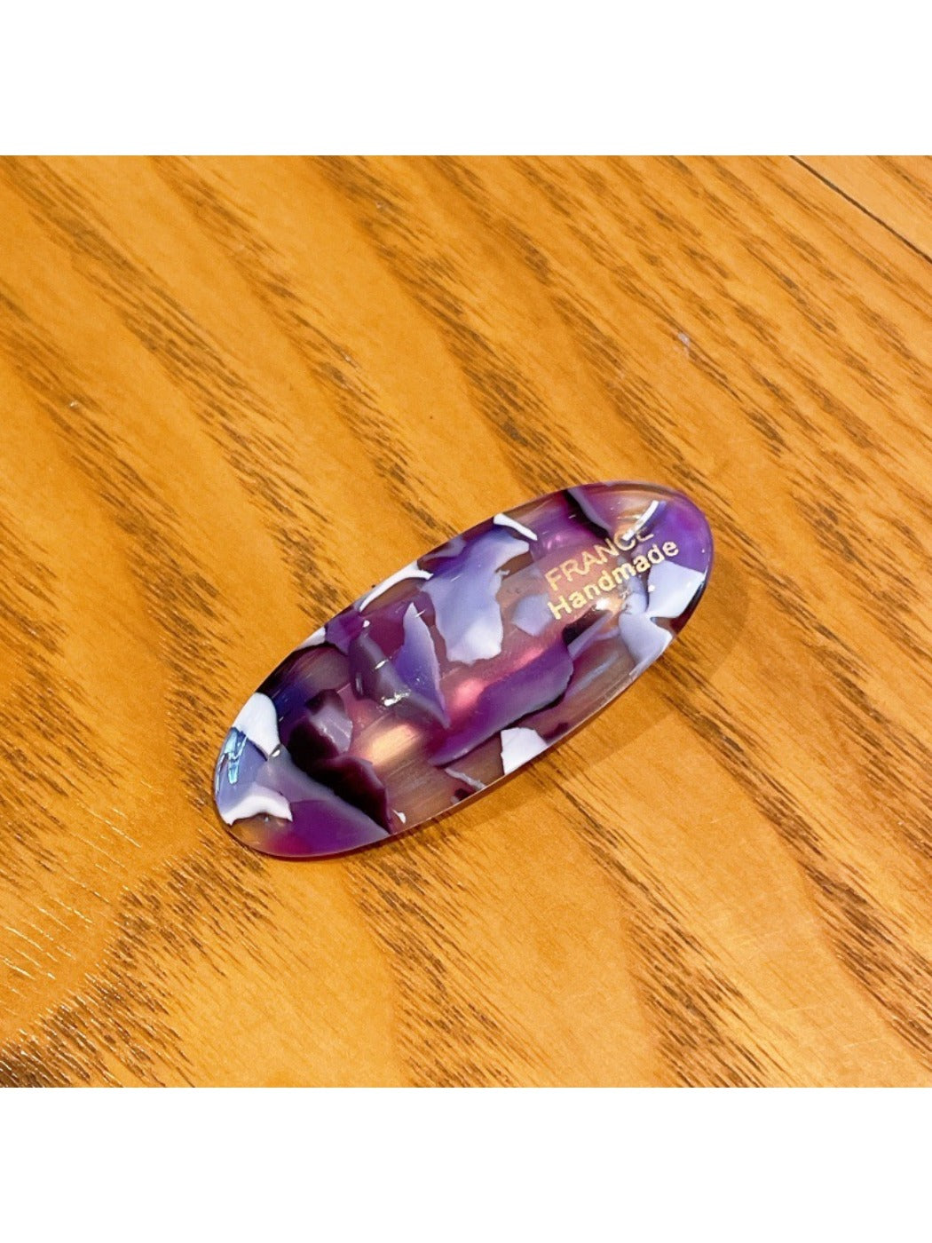 Beau - Oval-Shaped Small Vintage Hair Clip