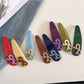 Beau - Solid Color Teardrop Hair Clip