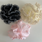 Gifty - Double Layer Lace Trim Organza Scrunchie