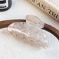 Beau - Glossy Geometric Acrylic Hair Styling Claw Clip