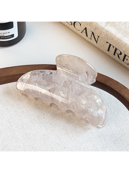 Beau - Glossy Geometric Acrylic Hair Styling Claw Clip