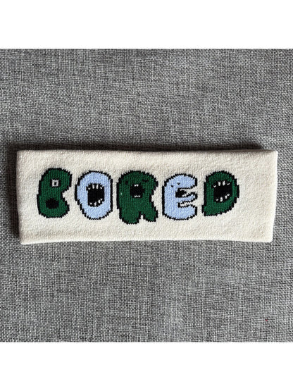 Gifty - Letter Pattern Sports Headband