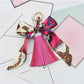 Keypus - Tassel Bow Pendant Keychain