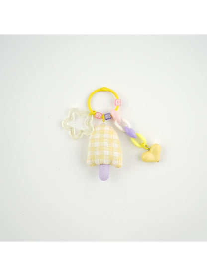 Keypus - Cute Love Grid Keychain