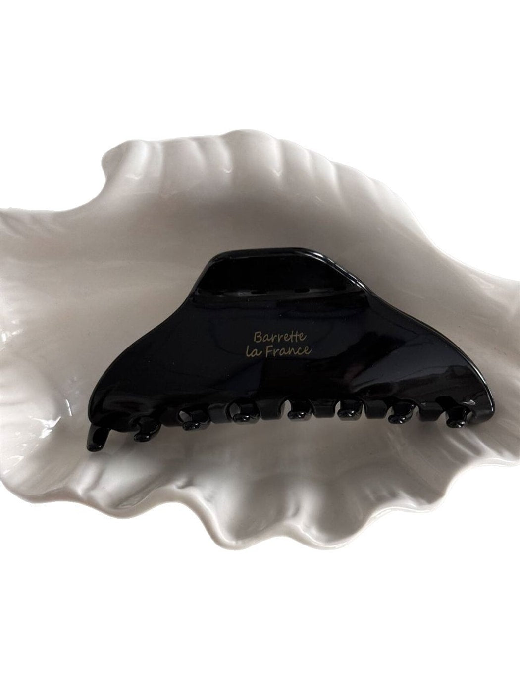 Beau - Irregular Acetate Fiber Glossy Finish Claw Clip
