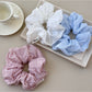 Gifty - Striped Fabric Coil Hair Tie