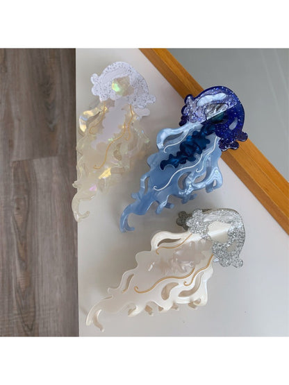 Beau - Acetate Jellyfish Shaped Hair Clip