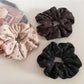 Gifty - Floral Knit Hair Scrunchie Hair Tie