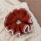 Gifty - Cute Knit Color Edge Scrunchie