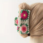 Beau - Colorful Flower Knitted Hairpins