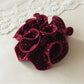 Gifty - Solid Color Polka Dot Ruffle Scrunchie