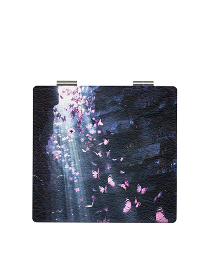 Mirroray - Butterfly Print Portable Touch Up Mirror