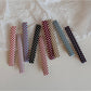 Beau - Polka Dot Straight Bar Bangs Hair Clip