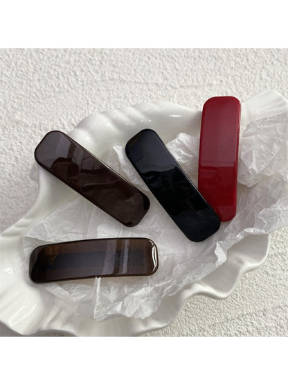 Beau - Solid Color Square Hair Clip