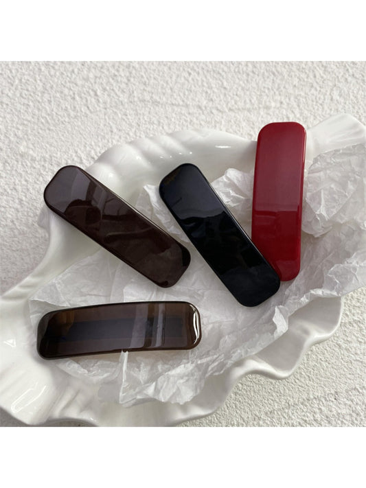 Beau - Solid Color Square Hair Clip