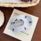Beau - Retro Printed Oval PVC Claw Hair Clip