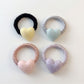 Gifty - Shimmer Heart Detail Elastic Hair Tie
