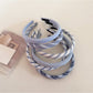 Gifty - Thin Band Blue Plaid Headband