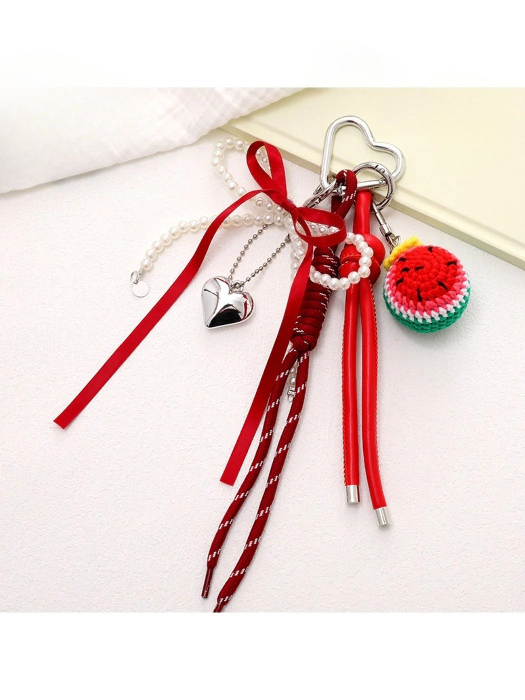 Keypus - Cute Fruit-Shaped Pendant Keychain