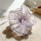 Gifty - Layered Lace Trim Sheer Scrunchie