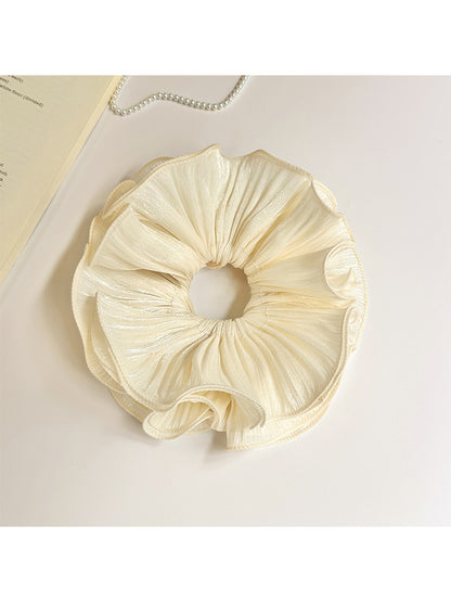 Gifty - Polyester Gathered Edge Scrunchie