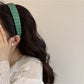 Gifty - Wide Polka Dot Fabric Covered Women's Headband