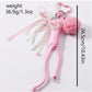 Keypus - Sweet Style Beaded Bow Pendant Keychain