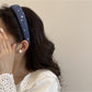 Gifty - Geometric Silver Star Detail Padded Headband