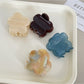 Beau - Macaron Colored Flower Shaped Claw Clip