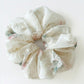 Gifty - Floral Embroidered Scrunchie