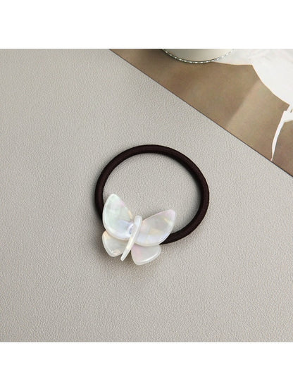 Gifty - Solid Colored Butterfly Hair Tie