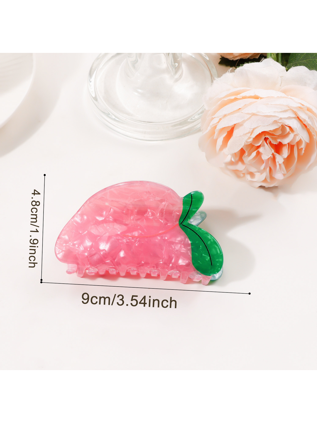 Beau - Glossy Fruit Shape Sweet Style Claw Clip