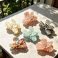 Beau - Petal Shape Acetate Decorative Claw Clip