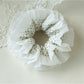 Gifty - Black White Polka Dot Scrunchie