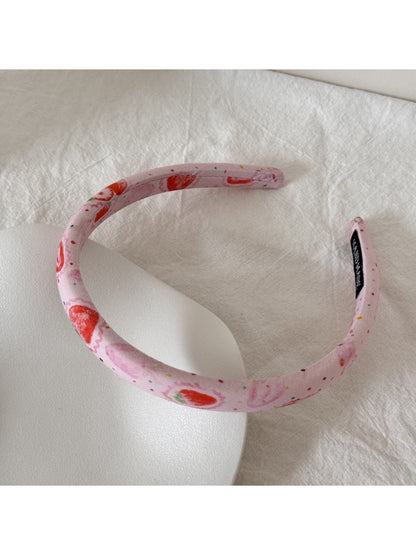 Gifty - Floral Pattern Polyester Wrapped Headband
