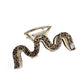 Beau - Acetate Alloy M Shape Statement Claw Clip
