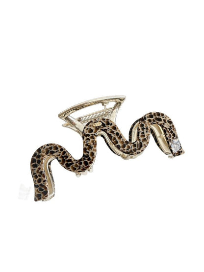 Beau - Acetate Alloy M Shape Statement Claw Clip