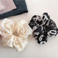 Gifty - Cute Lace Contrast Wide Scrunchie