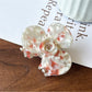 Beau - Geometric Flower Acetate Fiber Hair Claw Clip