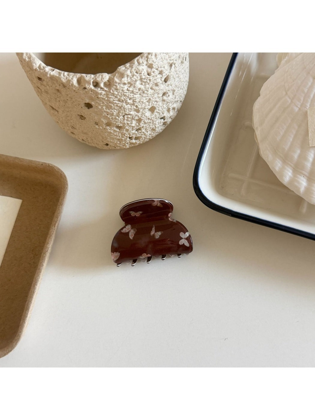 Beau - Elegant Butterfly Print Hair Clip