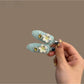 Beau - Floral Bangs Styling Plastic Alloy Hair Clip
