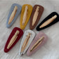 Beau - Glossy Irregular Triangle Side Hair Clip