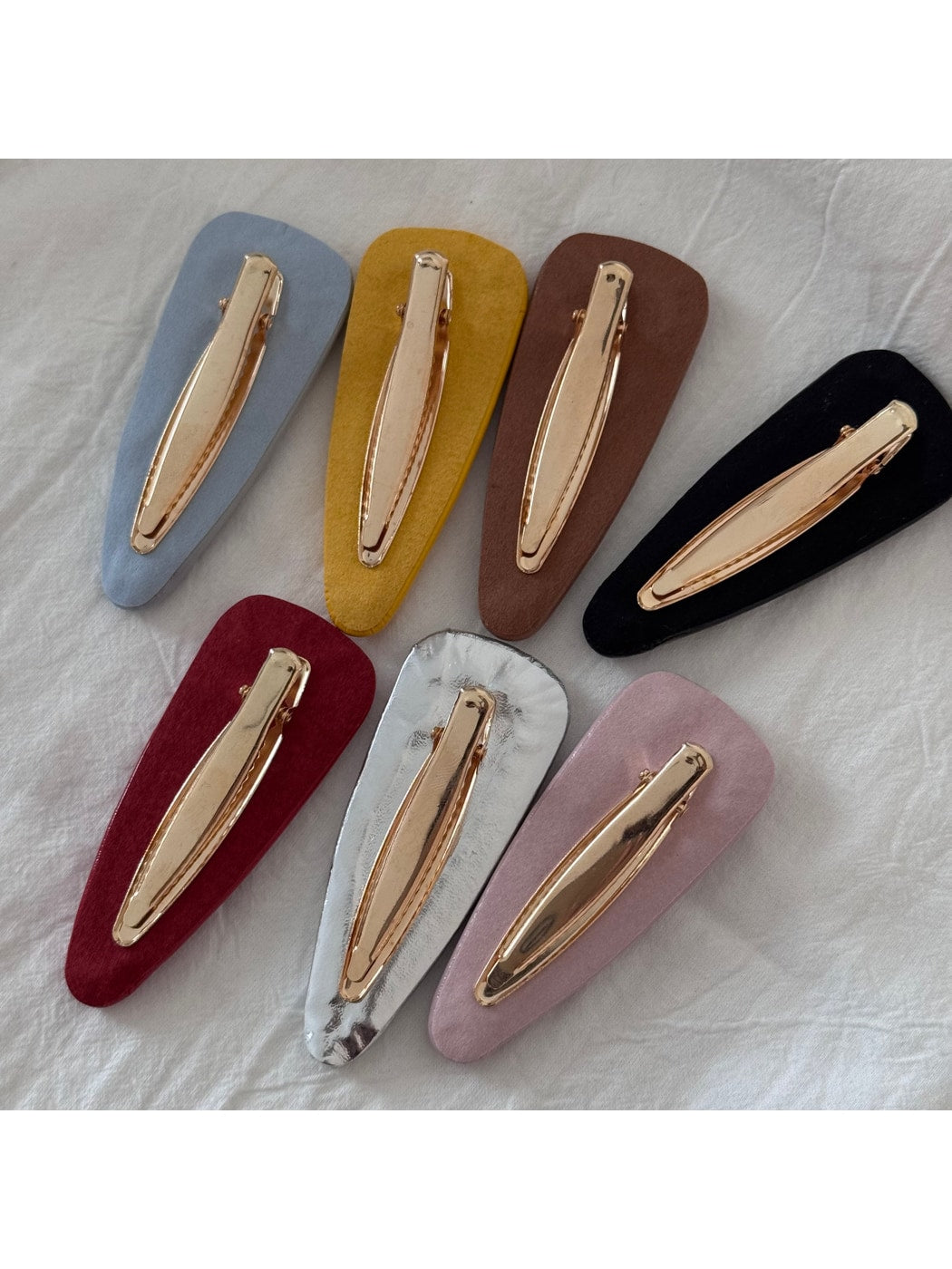 Beau - Glossy Irregular Triangle Side Hair Clip