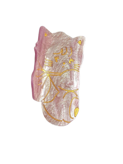 Beau - Cute Cat Acetate Hair Claw Clip