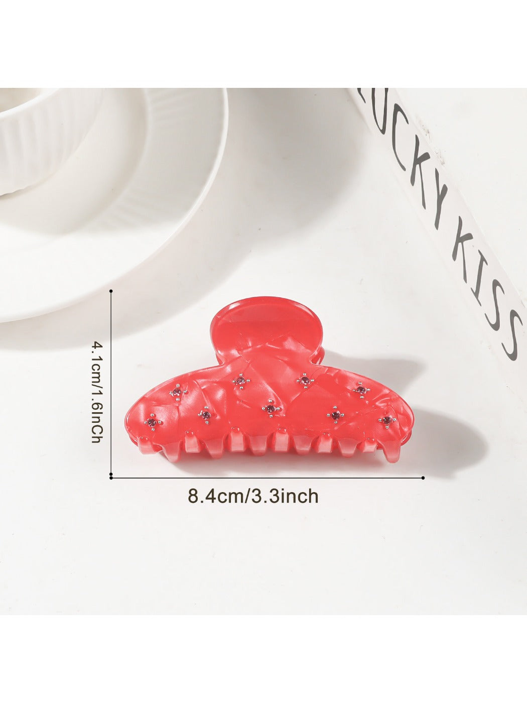Beau - Elegant Crescent Shaped Hair Claw Clip