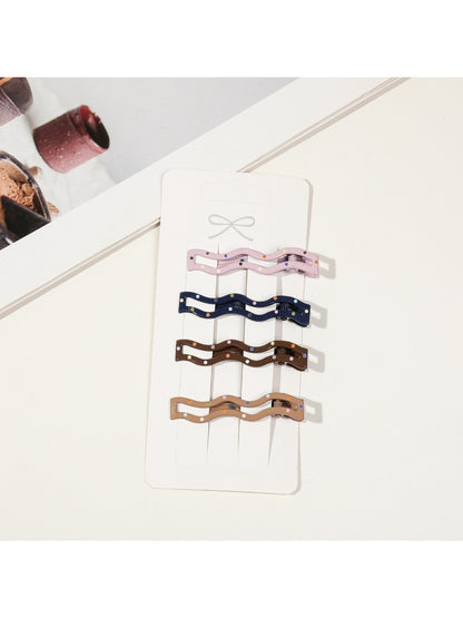 Beau - Cute Geometric Hair Clip Set