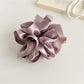 Beau - Pleated Satin Finish Flower Bud Banana Clip