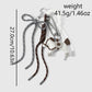 Keypus - Retro Horse Pendant Cord Keychain